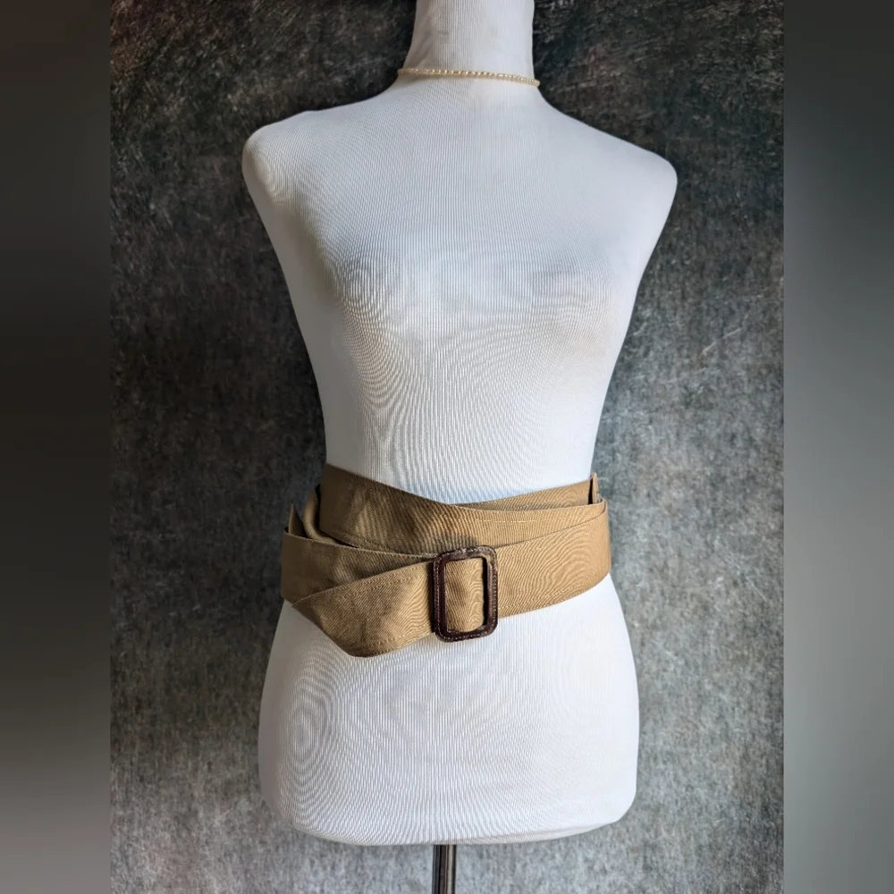 Physique du Role Italian Canvas Infinity Belt | NWT